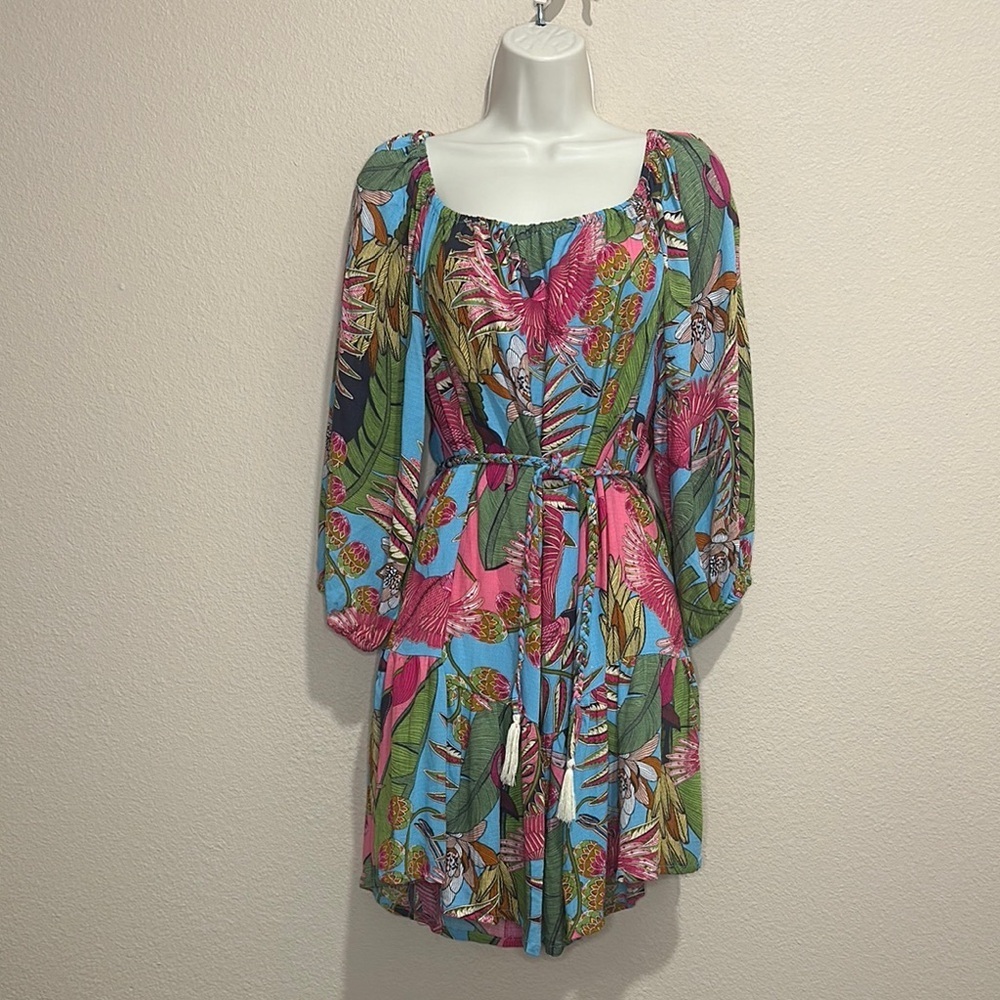 RACHEL ROY Tropical Print Dress, NWT